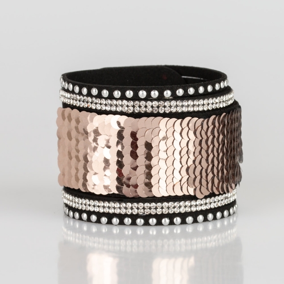 Mermaid Reversible Sequins Bracelet - Picture 4 of 4